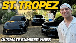 ULTIMATE SUMMER VIBES IN ST TROPEZ  2x GT3 RS AND M5 GOING CRAZY IN SOUTHERN FRANCE [upl. by Boys]