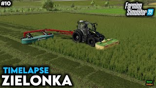 Contracts for mowing grass cultivation amp fertilization  FS22 Timelapse Zielonka  10 [upl. by Ennayd]