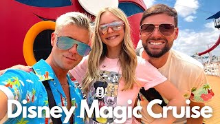 DISNEY MAGIC CRUISE Embarkation Day JULY 2024 DAY 1 VLOG Port Everglades Fort Lauderdale [upl. by Anahsar682]