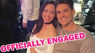 YampR star Mark Grossman Officially Engaged to his girlfriend Carrissa Carrillo [upl. by Justin61]