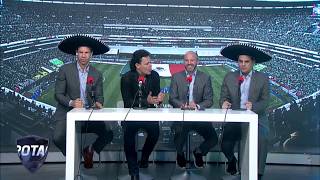 Los Protagonistas  Pedro Fernández narra los goles de Zague y Luis García  Azteca Deportes [upl. by Odrarej939]