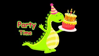 🎈 Animal Birthday Party with Friends  Fun Sensory Video for Babies amp Toddlers [upl. by Allista]