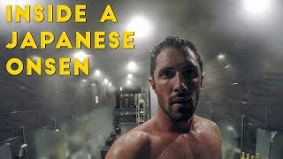 My First Japanese Onsen Experience  Nozawa Onsen [upl. by Irahk]