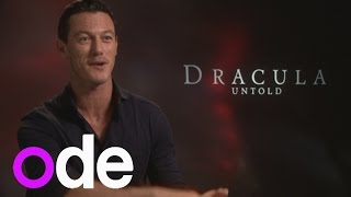 Luke Evans overwhelmed while filming Dracula Untold [upl. by Townshend966]