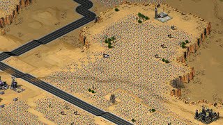 Red alert 2  Extra hard AI  7 vs 1  Telax map  America  prism tank [upl. by Ycinuq146]