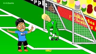 🇧🇷URUGUAY vs ENGLAND 21🇧🇷 by 442oons Luis Suarez World Cup 2014 Cartoon 19614 TRAILER [upl. by Laynad]