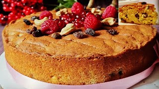 Real Rum amp Raisins cake  Christmas special cake  Best Plum cake  Easy plum cake recipe [upl. by Haimirej]