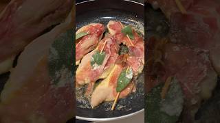 Saltimbocca shorts italiancuisine italy scaloppine [upl. by Otrebile36]