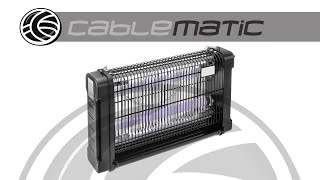 Matamoscas y mosquitos eléctrico Led  distribuido por CABLEMATIC ® [upl. by Cacka843]