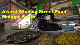 Award winning street food trucks in Malaga comida calle que gano premio en Malaga 4K [upl. by Maccarthy]