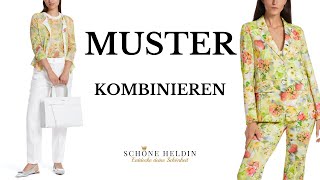 Muster kombinieren in 2024 FrühjahrSommer Trends [upl. by Ahsiekin]