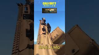 NEW Weapon RAAL LMG in CODM Season 11 [upl. by Azal]