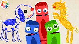 Pandilla de Colores Cantan quotEn La Granja de Don Juanquot  BabyFirst Español [upl. by Weisbrodt274]