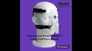 How to Wear a BiPAP or Cpap Full Face Mask StepbyStep Guide [upl. by Ojyma831]