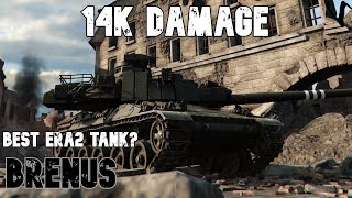 AMX 30B2 Brenus  Best Era 2 Tank 14K Damage World of Tanks Modern Armor [upl. by Ayhay]