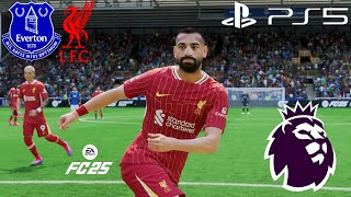 FC 25  EVERTON VS LIVERPOOL  PREMIER LEAGUE  GOODISON PARK  IMMERSIVE TV BROADCAST EXPERIENCE [upl. by Gelya563]