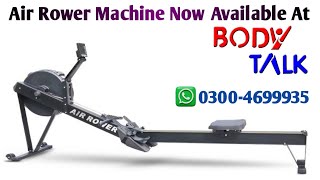 Air Rower Machine  best rower machine for home  msalmansiddique [upl. by Aikemehs]