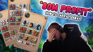 INSANE PROFIT BY 83⭐️Albion Online PVP [upl. by Leahcimdivad]