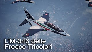 In volo con lM346 e la nuova livrea delle Frecce Tricolori  Aeronautica Militare [upl. by Suckow]