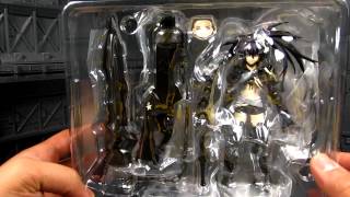 Insane Black Rock Shooter Bluray Figma Set LE Review [upl. by Atikel]