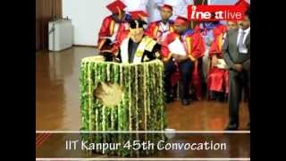 IIT Kanpur 45th Convocation [upl. by Rennold]