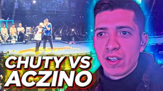 SKIPER REACCIONA A ACZINO VS CHUTY DESDE EL PÚBLICO  ¡BATALLÓN HISTÓRICO 🔥 [upl. by Nena]