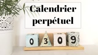 Fabriquer un calendrier perpétuel [upl. by Aninat]