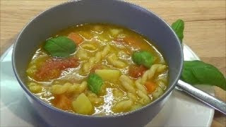 Leckere Minestrone im Thermomix TM 31  Thermilicious [upl. by Abbey373]