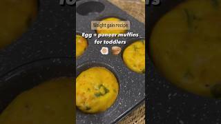 High protein egg and paneer muffins for babies and toddlers🧁🥚 [upl. by Musa]