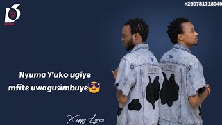 Nararumuhaye  niwowe wahombye by Fela MusicOfficial Lyrics [upl. by Dranek]