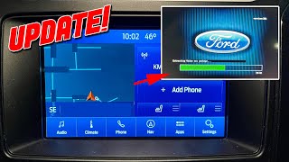 How to update Ford Sync 3 to 34 and Maps  Easy Step by Step [upl. by Lindsley333]