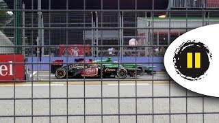 F1 2013  Singapore Grand Prix  V8 24L HD Pure Sound [upl. by Einhpad425]