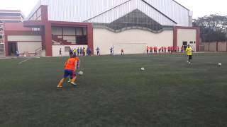 Ejercicio de finalizacion de futbol 11 [upl. by Rahas]