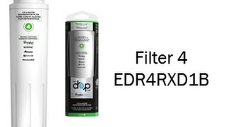 Whirlpool EveryDrop Refrigerator Water Filters  EDR4RXD1B Filter 4 Installation Video [upl. by Ax854]