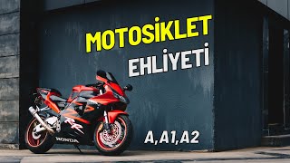 Motosiklet Ehliyeti Nasıl Alınır AA1A2 [upl. by Xenophon135]