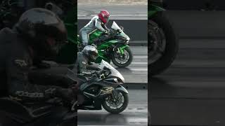 H2 Kawasaki vs Hayabusa [upl. by Eidolem]