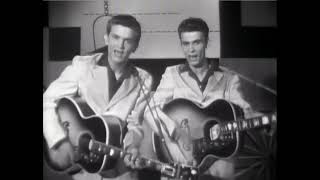 The Everly Brothers  Bye Bye Love 1957 HD 60fps [upl. by Esiocnarf]