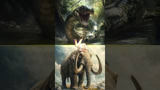 Titanoboa Vs Mammuthus Doedicurus Paraceratherium Smilodon Crocodile [upl. by Yhtuv605]