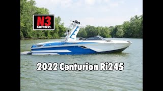 2022 Centurion Ri245  Marina Blue  On Water  N3 Boatworks [upl. by Evin]