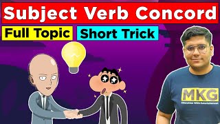 Subject Verb Agreement  TricksRulesConcept in English Grammar  Subject Verb Concord Class 10 [upl. by Itnavart]