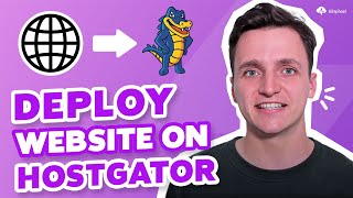 How to Deploy a Website on Hostgator [upl. by Niven]