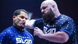 Top 5 Power Slap Knockouts  Power Slap Road To The Title [upl. by Lienet609]