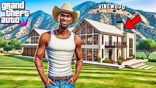 😍CJs NEW Countryside Millionaire MansionGTA 5 CJ Real Life Mod Season 1 Episode 14 [upl. by Trinette]