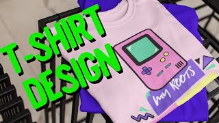 How To Design a TShirt Online Using Placeit  Creating TShirt Mockups [upl. by Shurlocke]