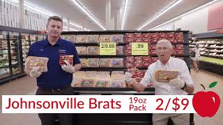 Woodmans  2024  Johnsonville Brats amp Bar S Hot Dogs [upl. by Johppa]