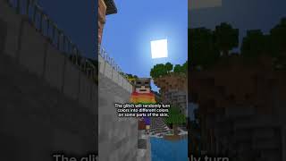 Another Minecraft Bedrock Edition Glitch to add to the list minecraft shorts minecraftbedrock [upl. by Anadal609]