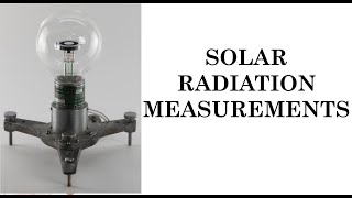 Solar radiation measurement in Tamil  Energy Engineering  Lecture 4 [upl. by Oregolac]