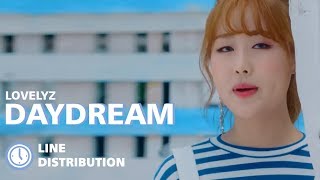 Lovelyz 러블리즈  Daydream 백일몽 Line Distribution [upl. by Koball154]