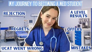 HOW I GOT INTO MEDICAL SCHOOL UK  process of applying to med school amp becoming a medical student [upl. by Nosnej]