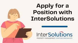 Applying for an Open Position with InterSolutions [upl. by Narbig631]